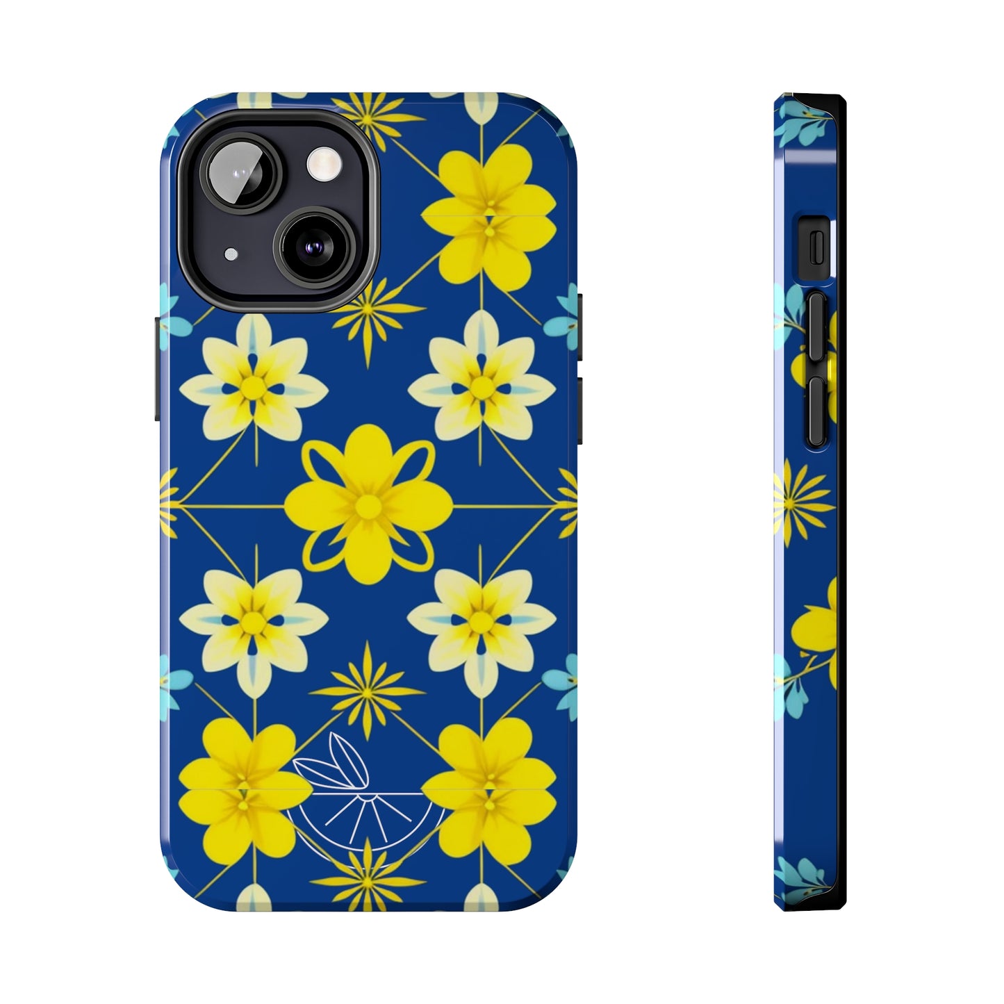 Vintage Yellow Flowers Tough Phone Cases