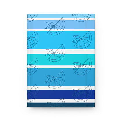 HLC Blue Stripes Hardcover Journal Matte