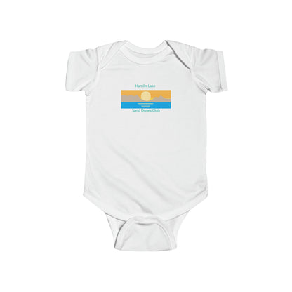 Hamlin Lake Sand Dunes Club Infant Fine Jersey Bodysuit