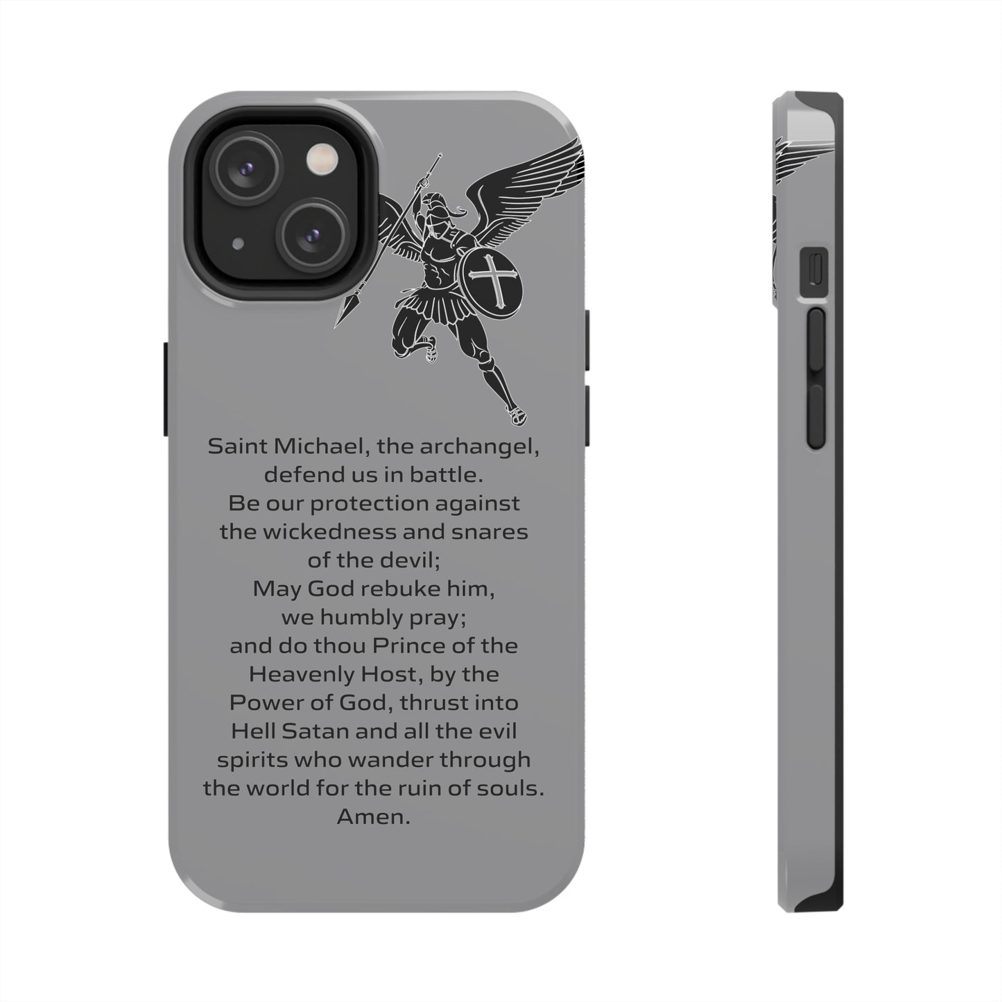 Saint Michael Art Design Tough Phone Cases