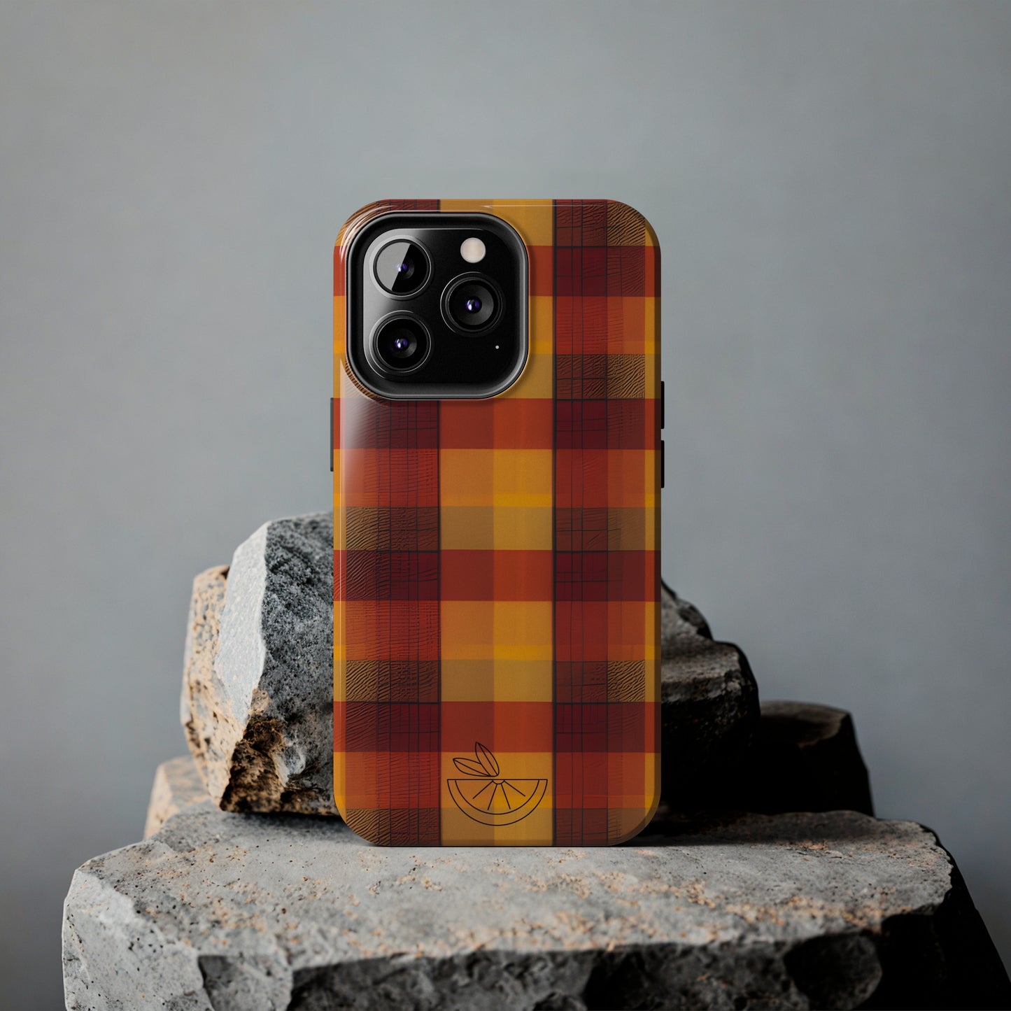 Vintage Fall Plaid HLC Tough Phone Cases