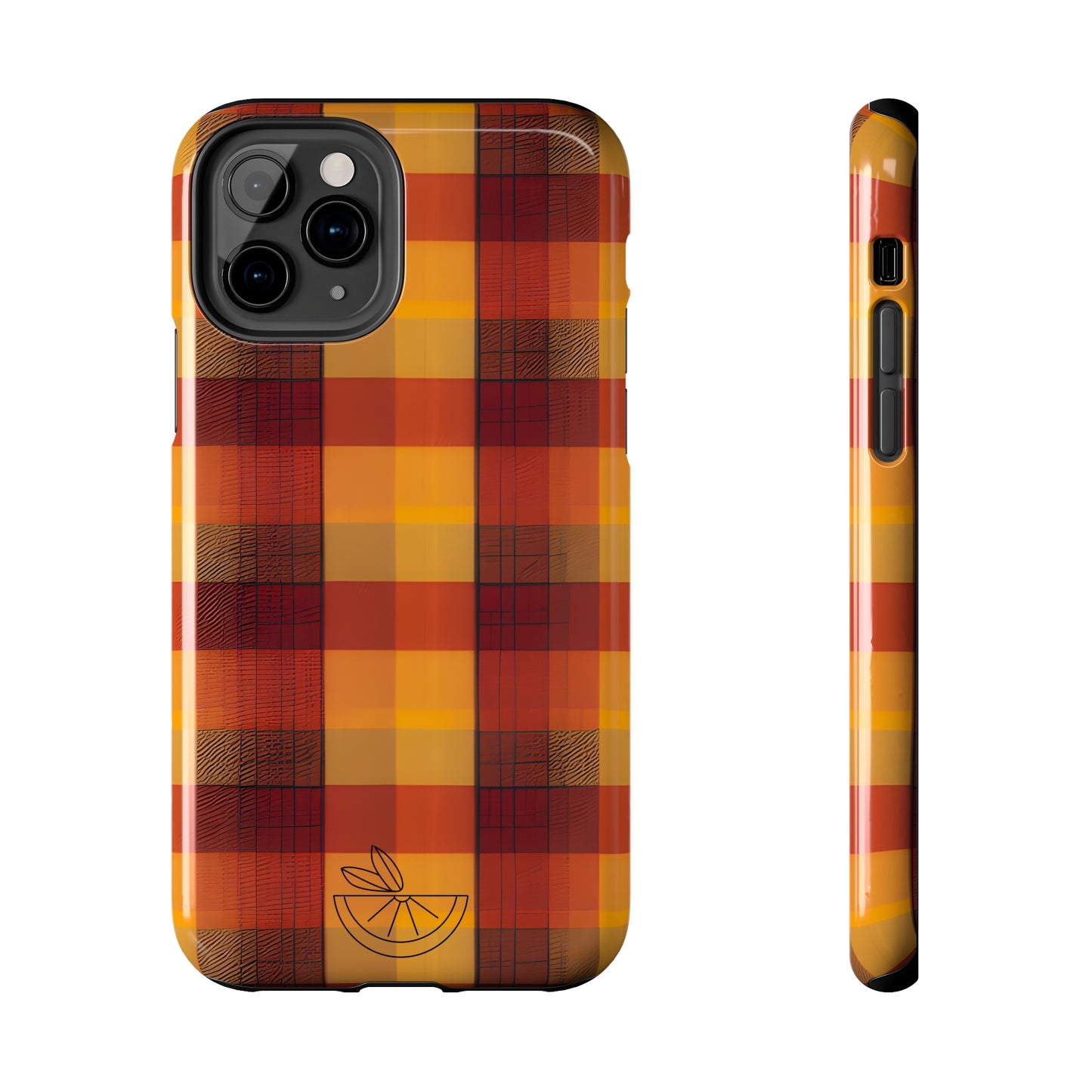 Vintage Fall Plaid HLC Tough Phone Cases