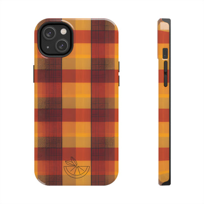 Vintage Fall Plaid HLC Tough Phone Cases