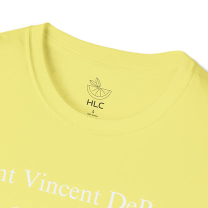 Saint Vincent DePaul Pray for Us Unisex Softstyle T-Shirt