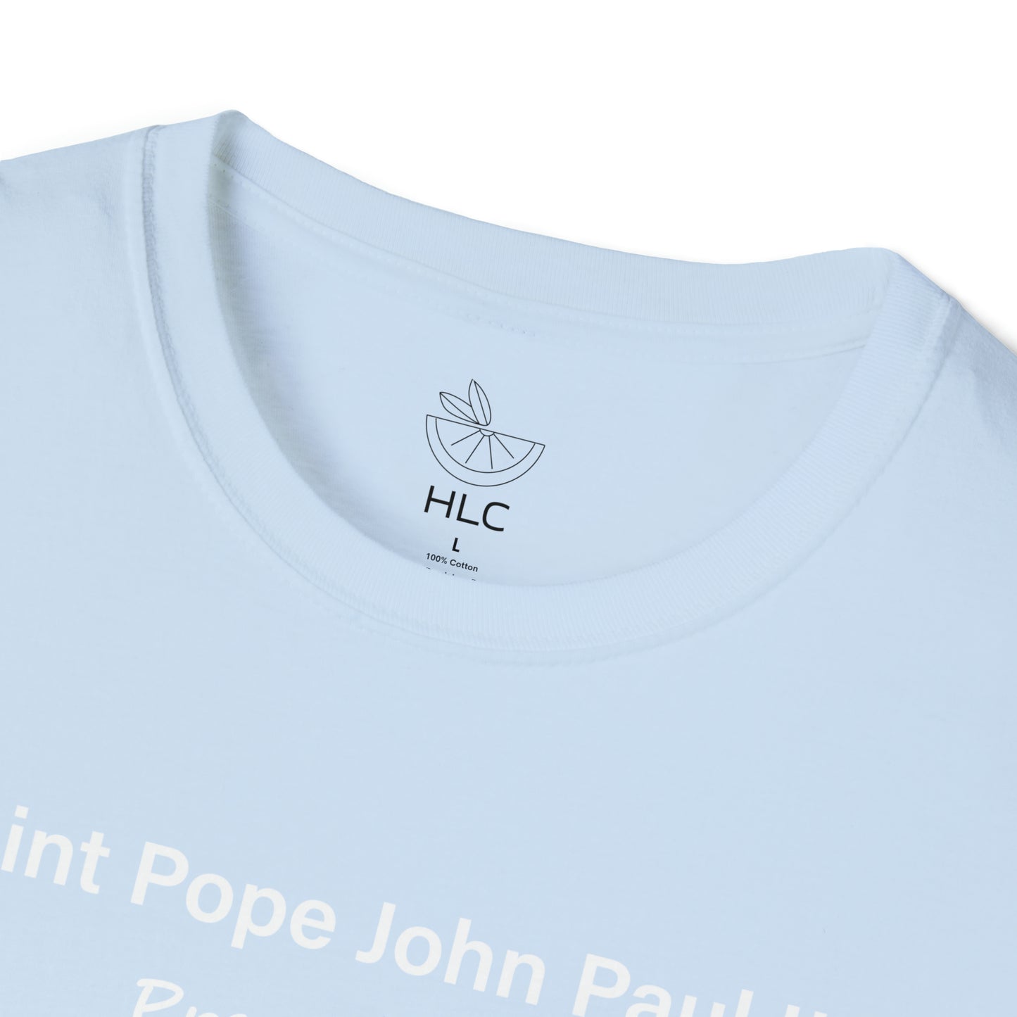 Saint Pope John Paul II Pray for Us Unisex Softstyle T-Shirt