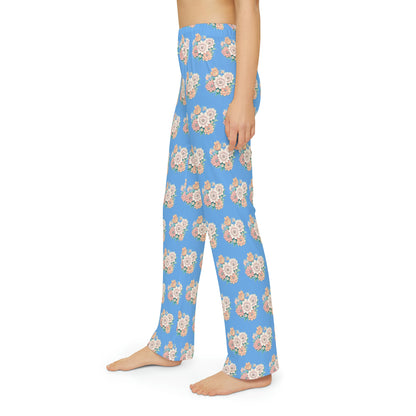 Hail Mary Flower Kids Pajama Pants (AOP)