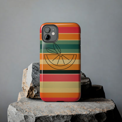 Vintage Stripes Tough Phone Cases