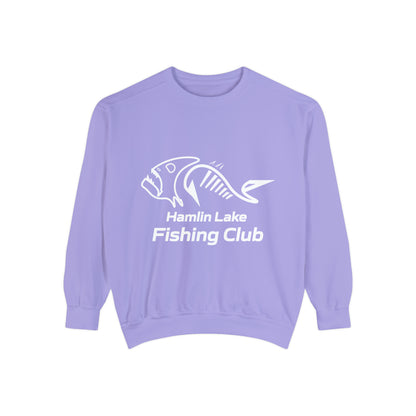 FCF Co. Hamlin Lake Fishing Club Unisex Garment-Dyed Sweatshirt