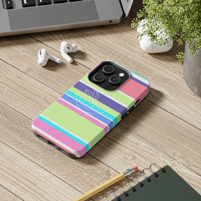 Beachy Stripes Tough Phone Cases