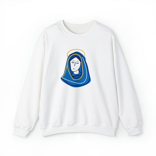 Hail Mary FoG w/prayer Unisex Heavy Blend™ Crewneck Sweatshirt