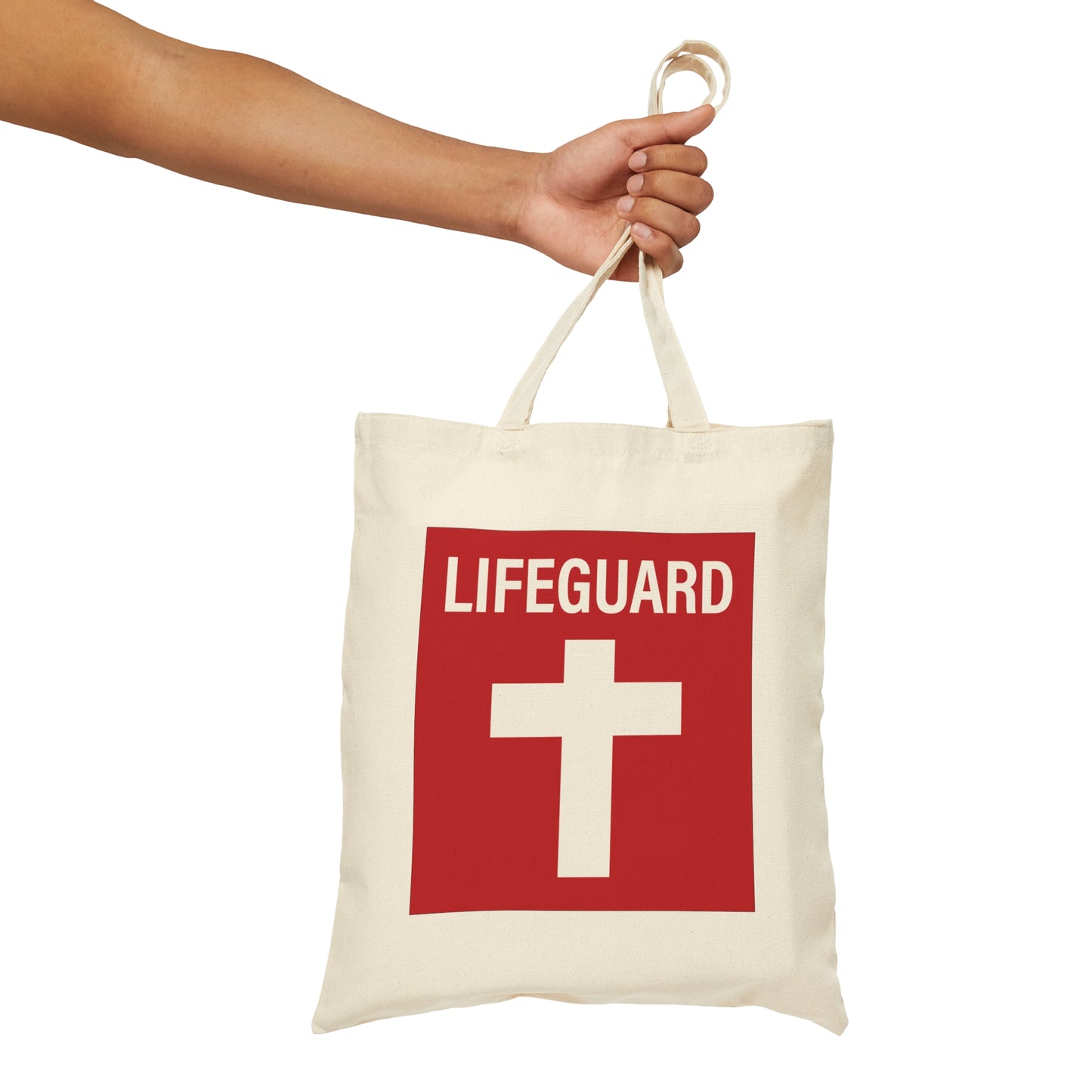 HLC Lifeguard Cotton Canvas Tote Bag