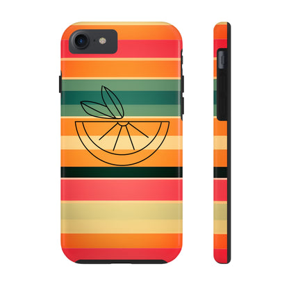 Vintage Stripes Tough Phone Cases