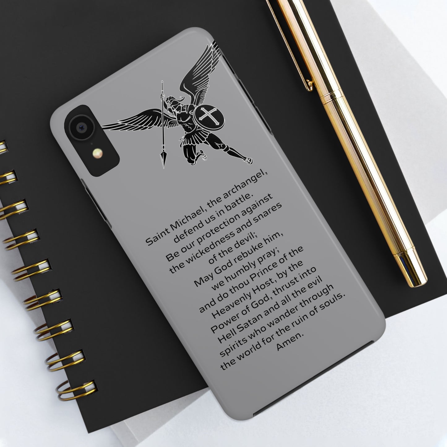 Saint Michael Art Design Tough Phone Cases