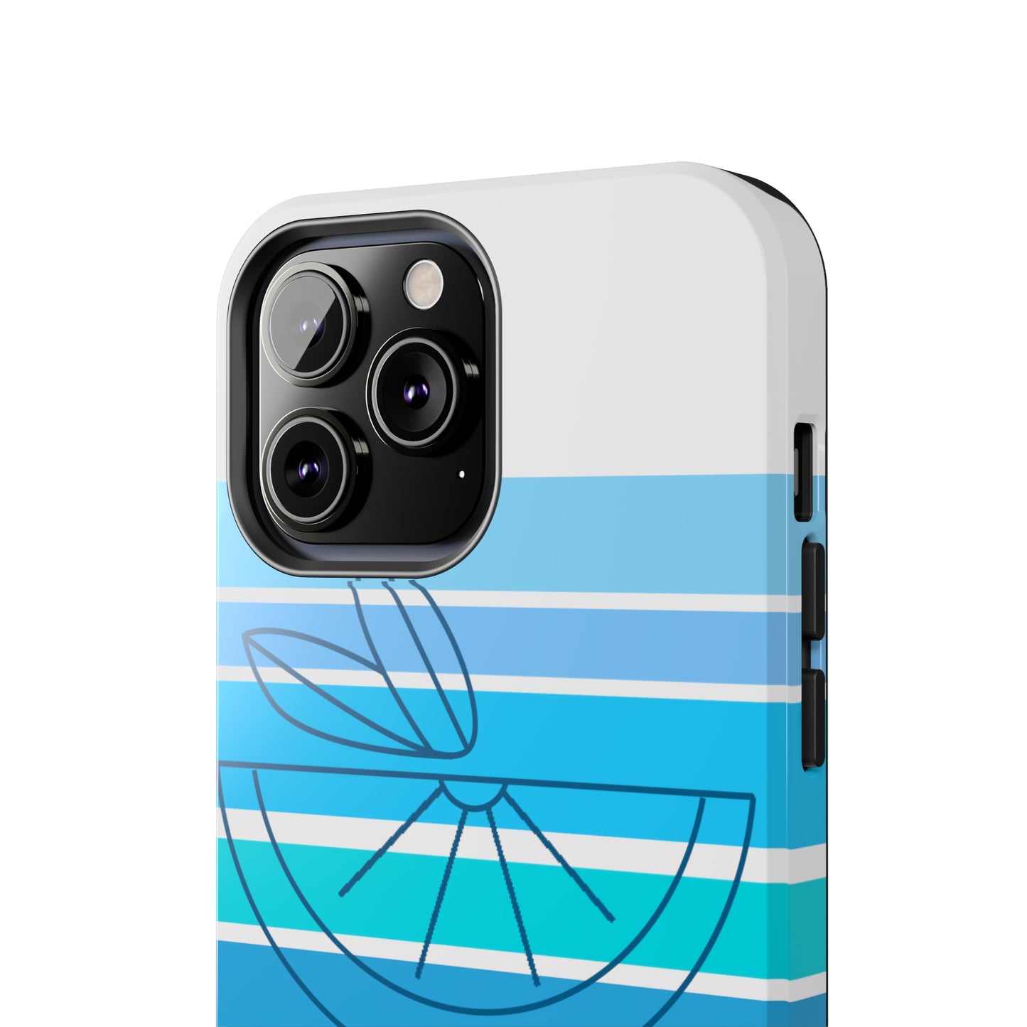 HLC Blue Stripes Tough Phone Cases