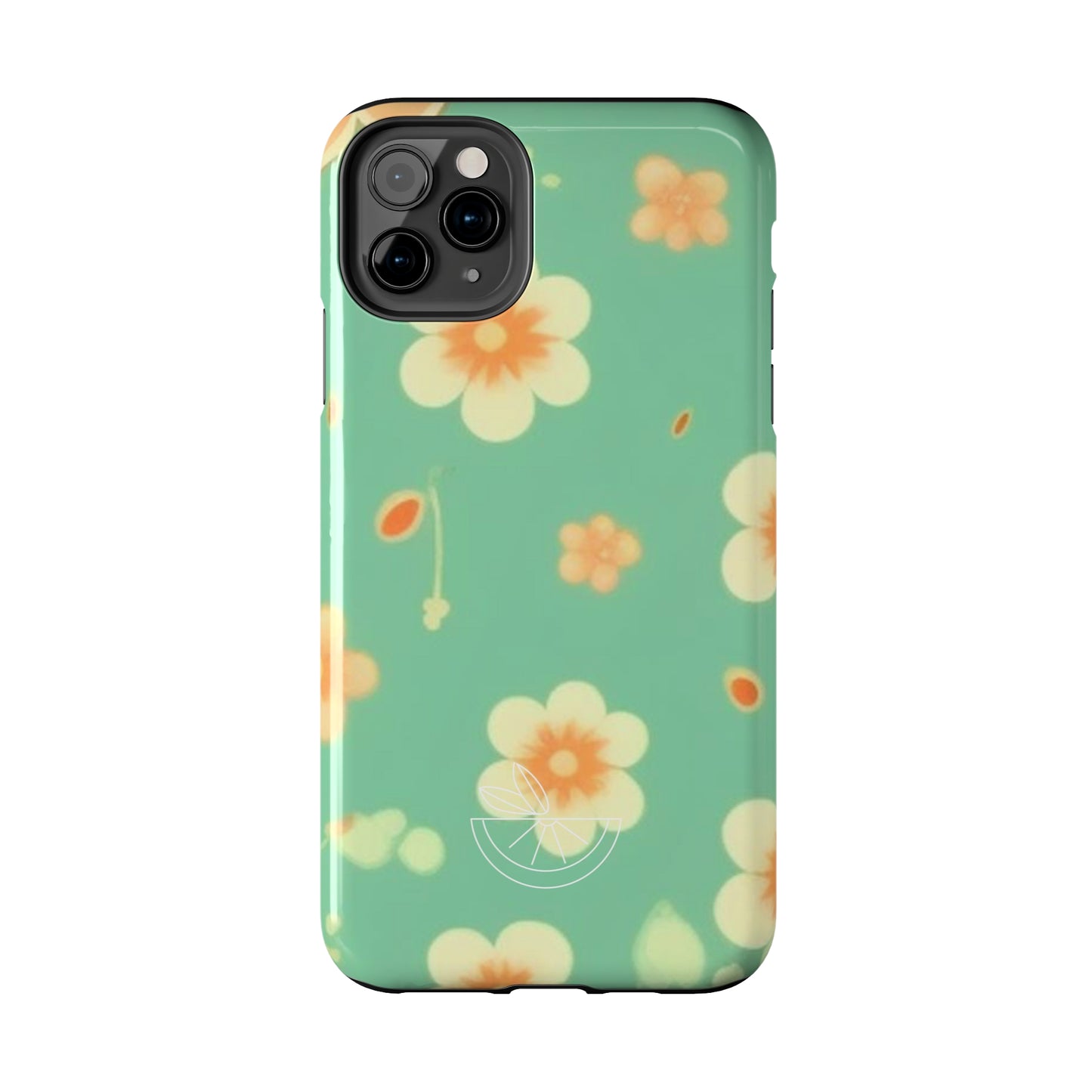 Vintage Coral flowers Tough Phone Cases