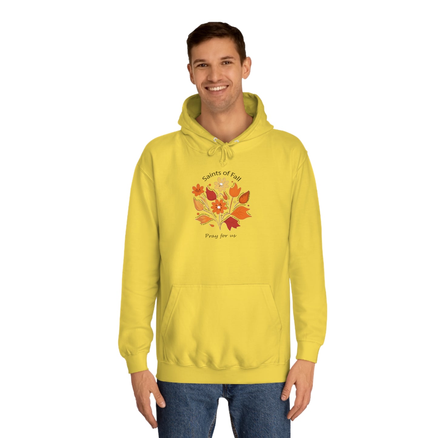 Saints of Fall  Unisex College Hoodie