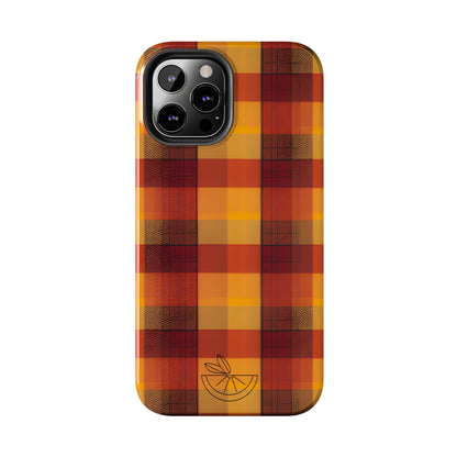 Vintage Fall Plaid HLC Tough Phone Cases