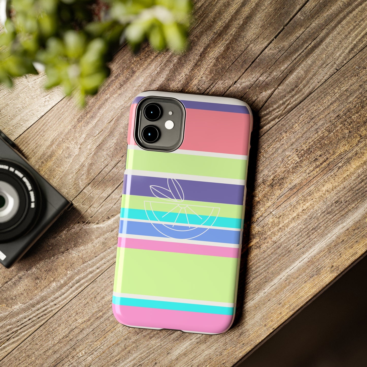 Beachy Stripes Tough Phone Cases