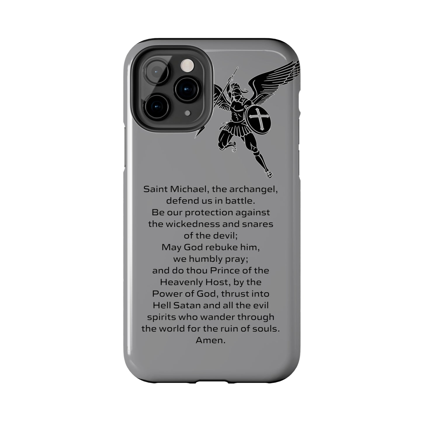 Saint Michael Art Design Tough Phone Cases