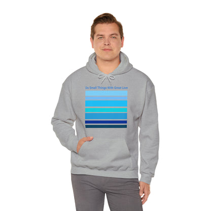 HLC Blue Stripes Unisex Heavy Blend™ Hooded Sweatshirt