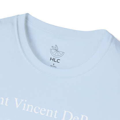 Saint Vincent DePaul Pray for Us Unisex Softstyle T-Shirt