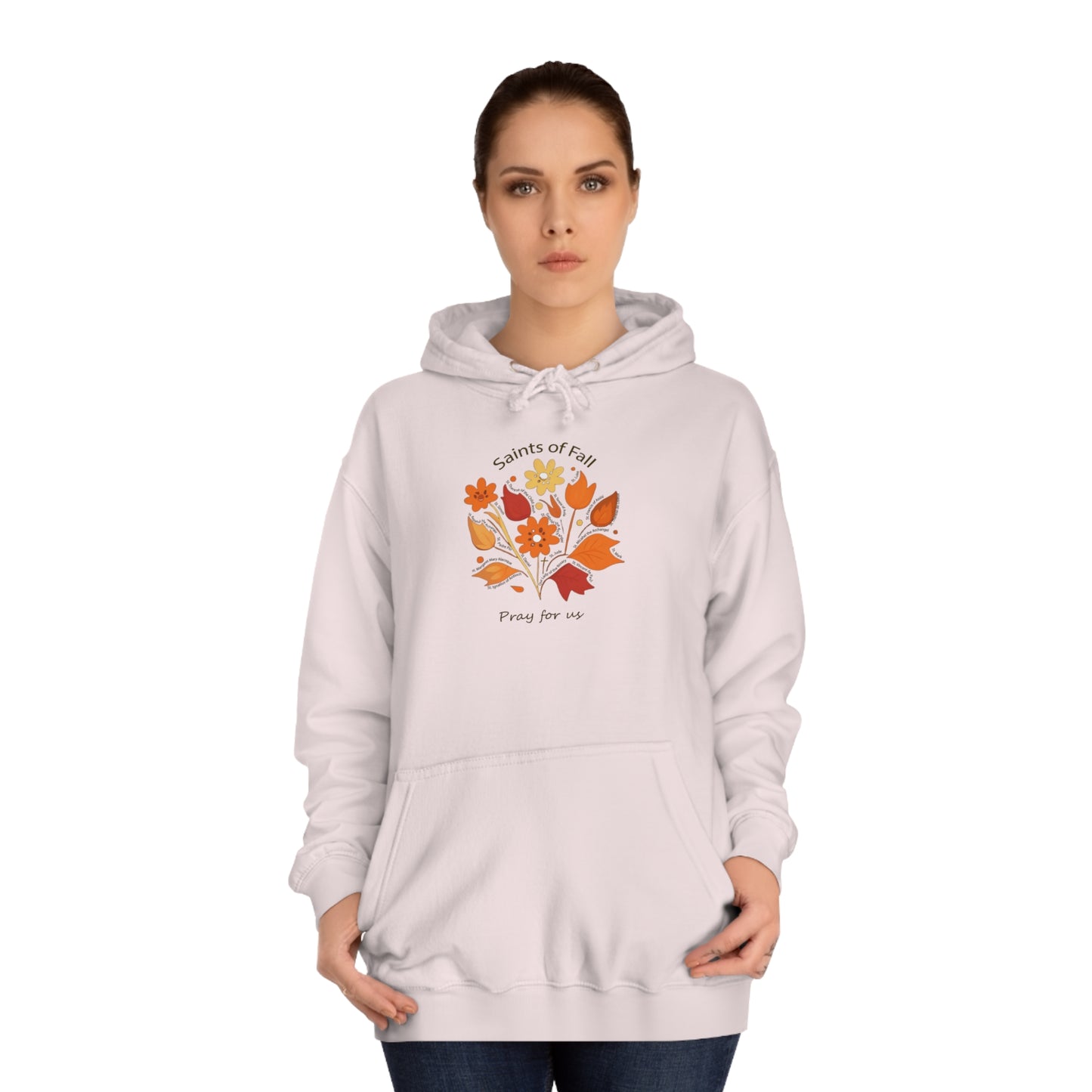 Saints of Fall  Unisex College Hoodie