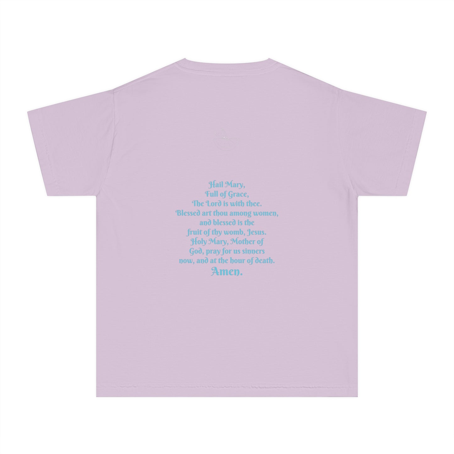 Hail Mary FoG w/prayer Youth Midweight Tee