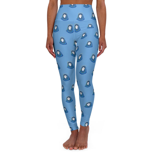 Hail Mary High Waisted Yoga Leggings (AOP)