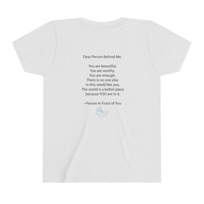 Dear Person Behind Me Youth Short Sleeve Tee