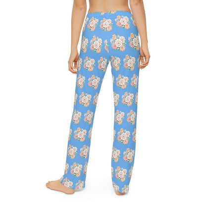 Hail Mary Flower Kids Pajama Pants (AOP)