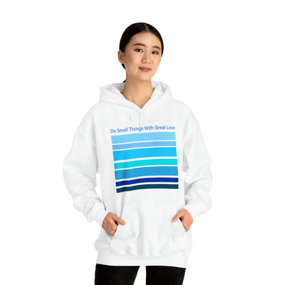 HLC Blue Stripes Unisex Heavy Blend™ Hooded Sweatshirt