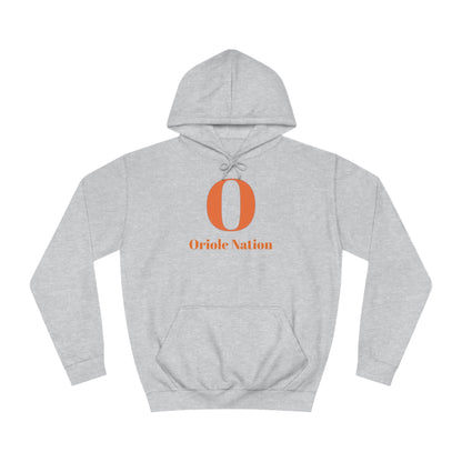 Orioles Fan Club Oriole Nation Unisex College Hoodie