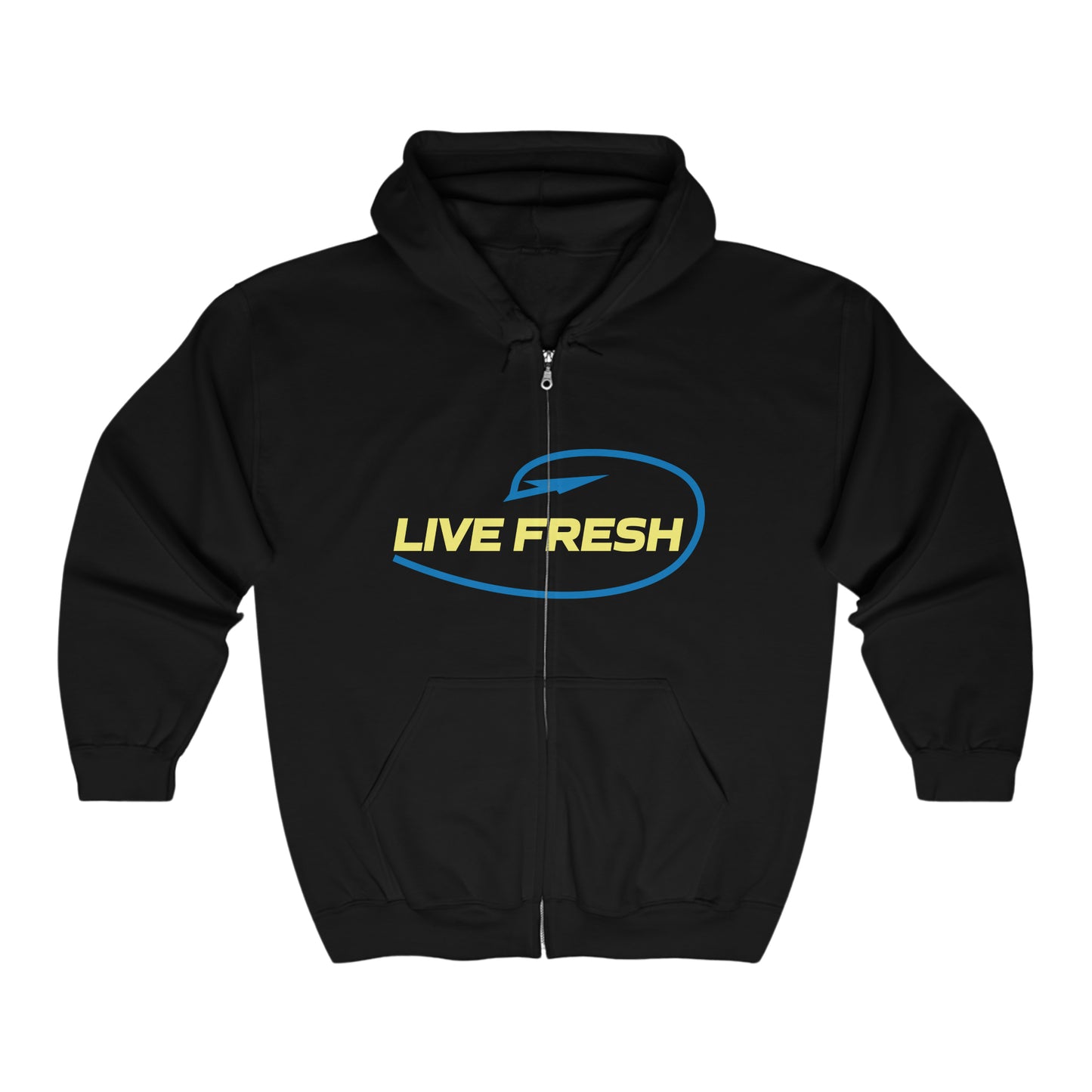 FCF Co. Live Fresh Unisex Heavy Blend™ Full Zip Hooded Sweatshirt