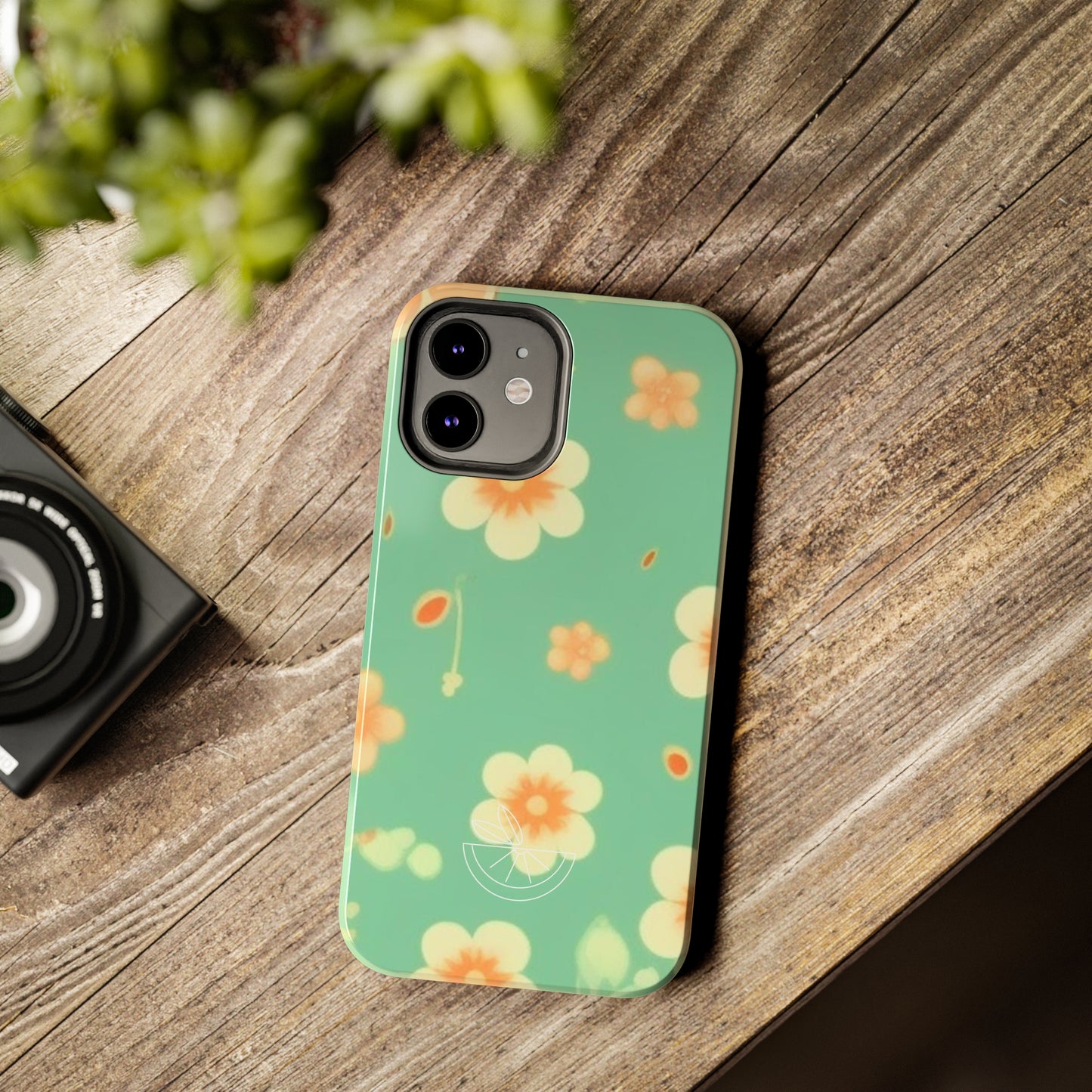 Vintage Coral flowers Tough Phone Cases