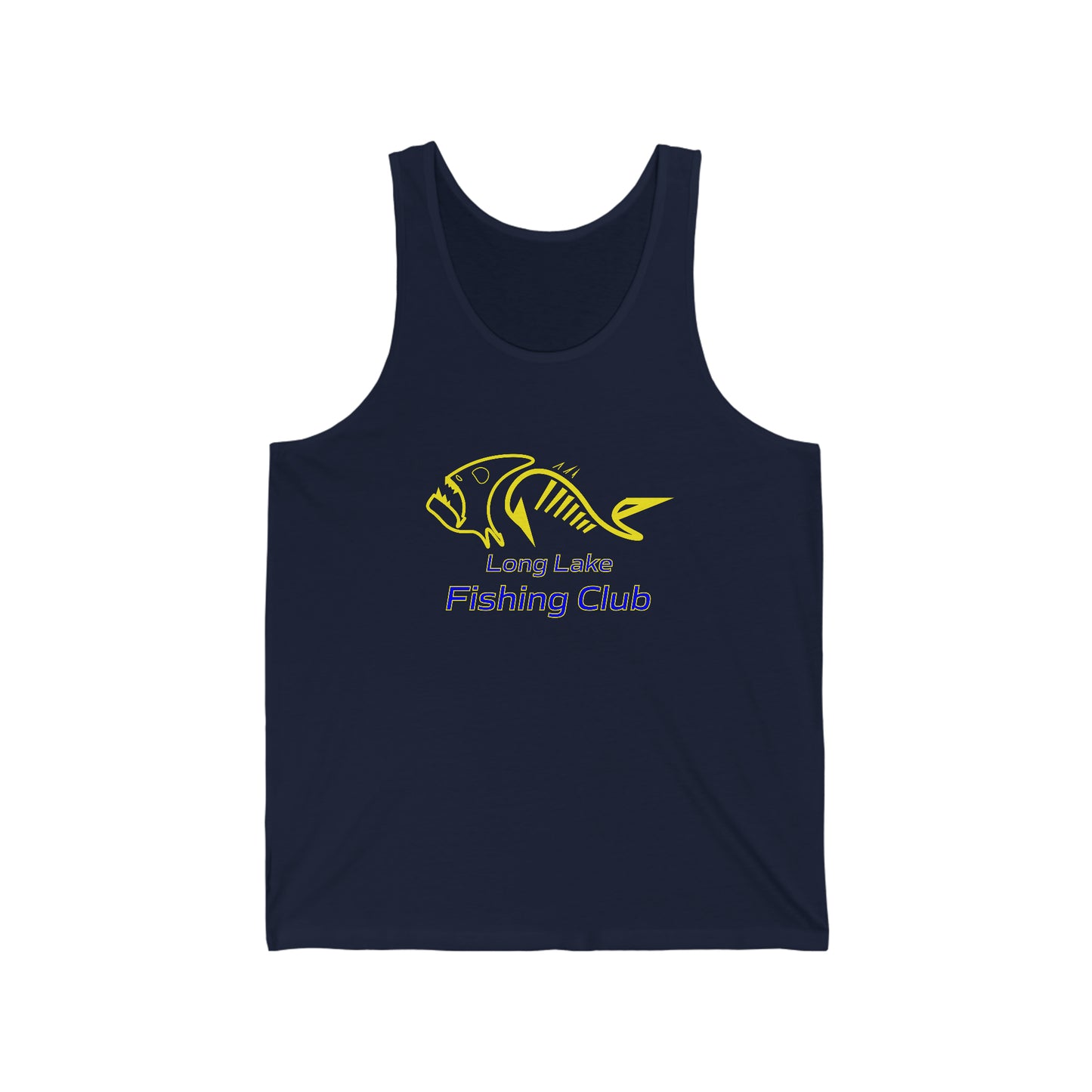 FCF Co. Long Lake Fishing Club Unisex Jersey Tank