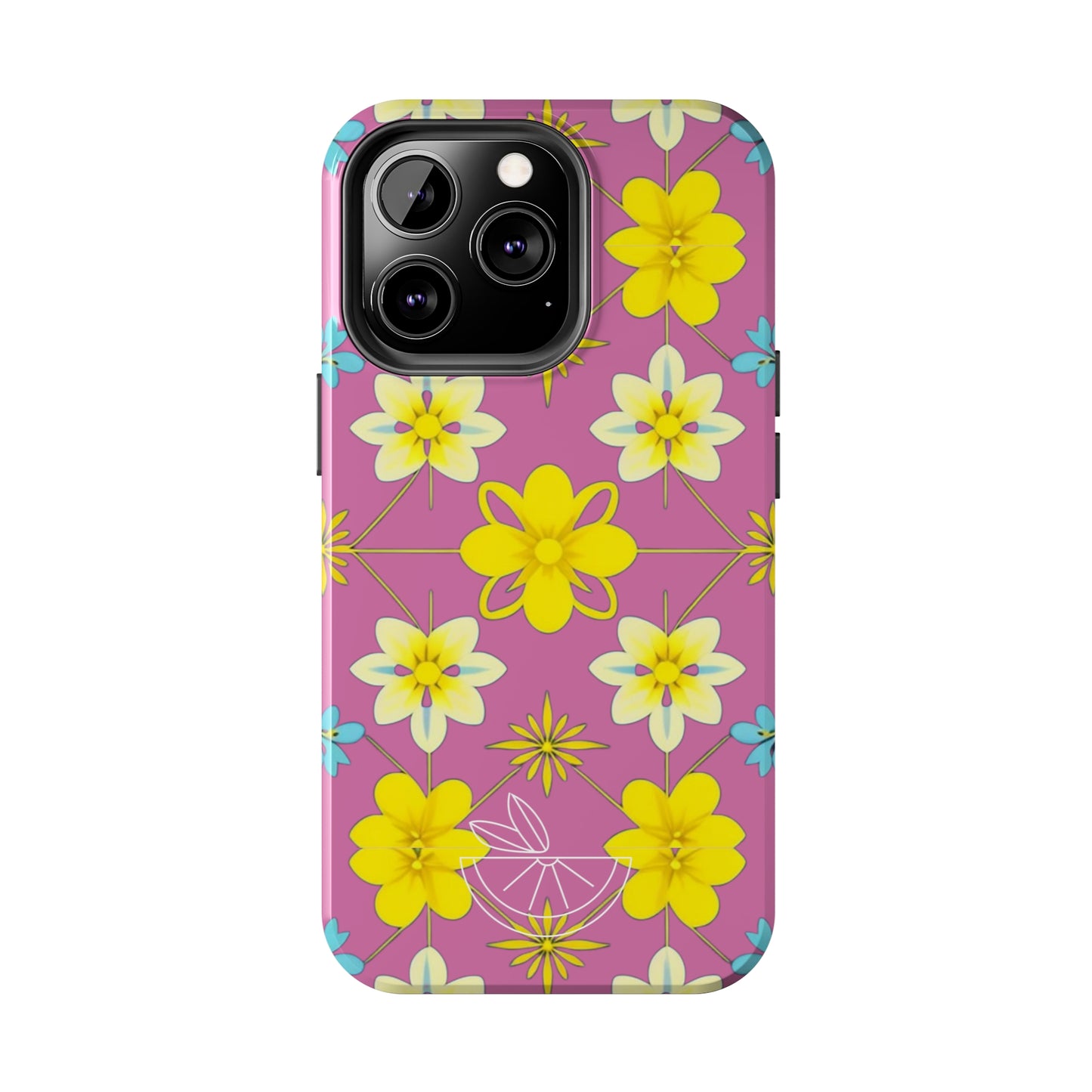 Vintage Yellow Flowers Tough Phone Cases