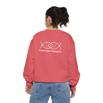 FCF Co. Hamlin Lake Fishing Club Unisex Garment-Dyed Sweatshirt