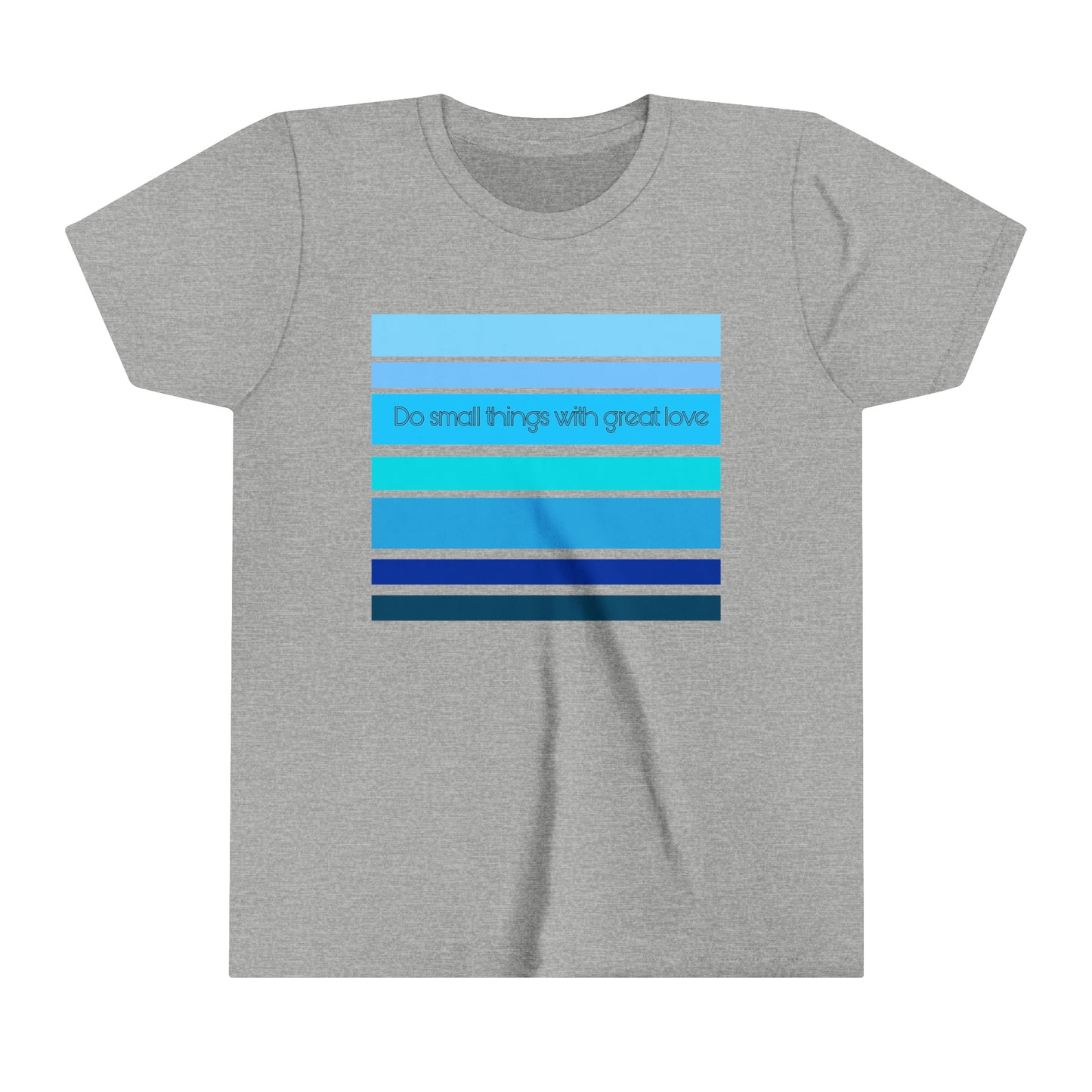 HLC Blue Stripes Youth Short Sleeve Tee