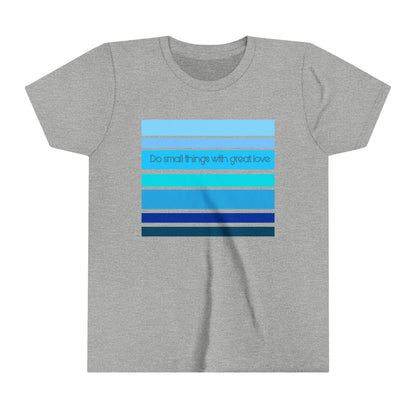 HLC Blue Stripes Youth Short Sleeve Tee