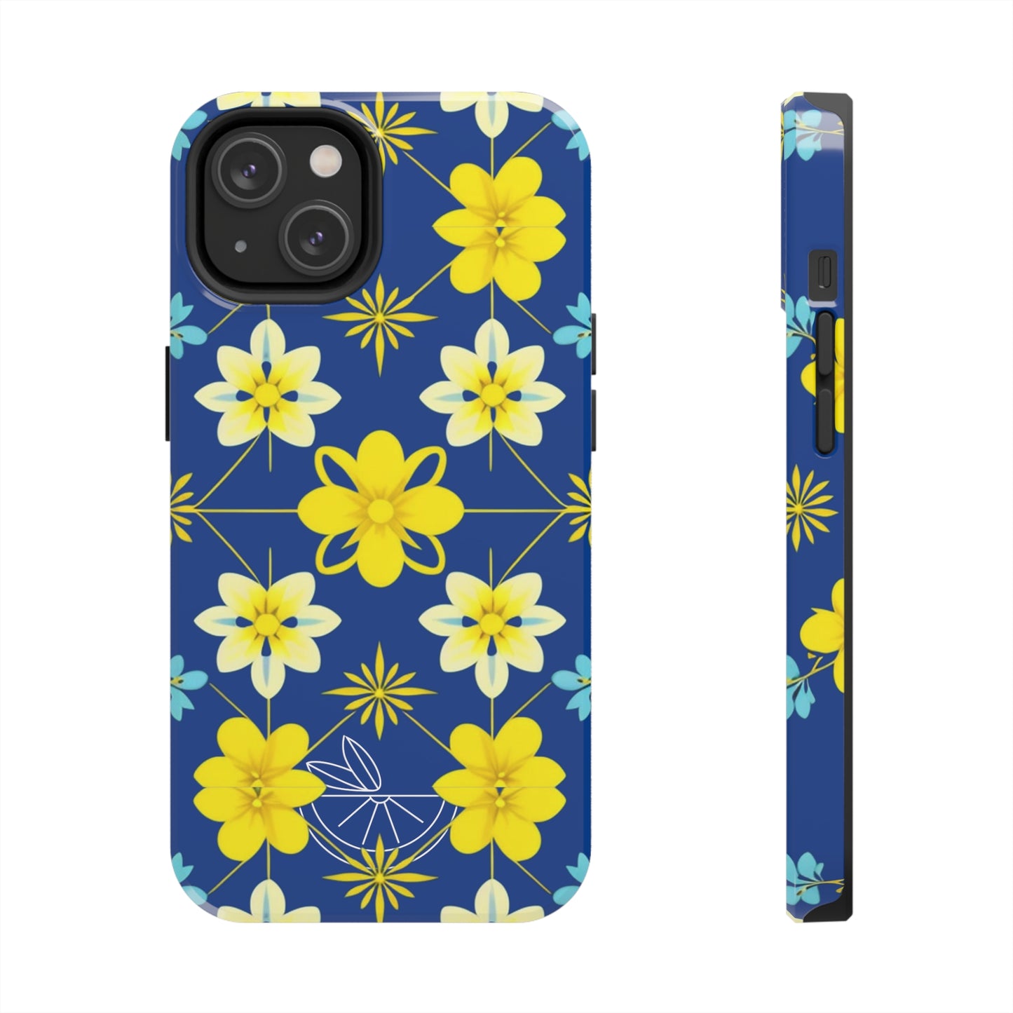 Vintage Yellow Flowers Tough Phone Cases