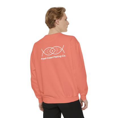 FCF Co. Hamlin Lake Fishing Club Unisex Garment-Dyed Sweatshirt