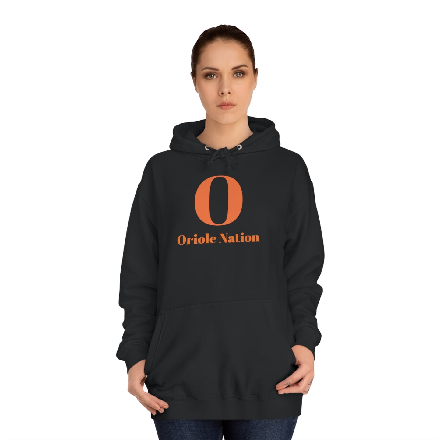 Orioles Fan Club Oriole Nation Unisex College Hoodie