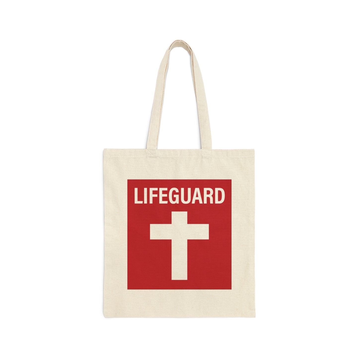 HLC Lifeguard Cotton Canvas Tote Bag