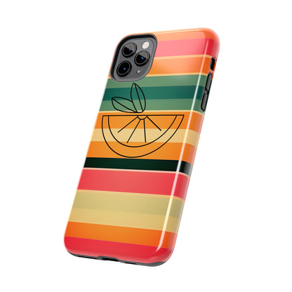 Vintage Stripes Tough Phone Cases