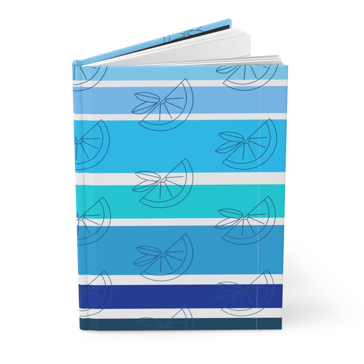 HLC Blue Stripes Hardcover Journal Matte