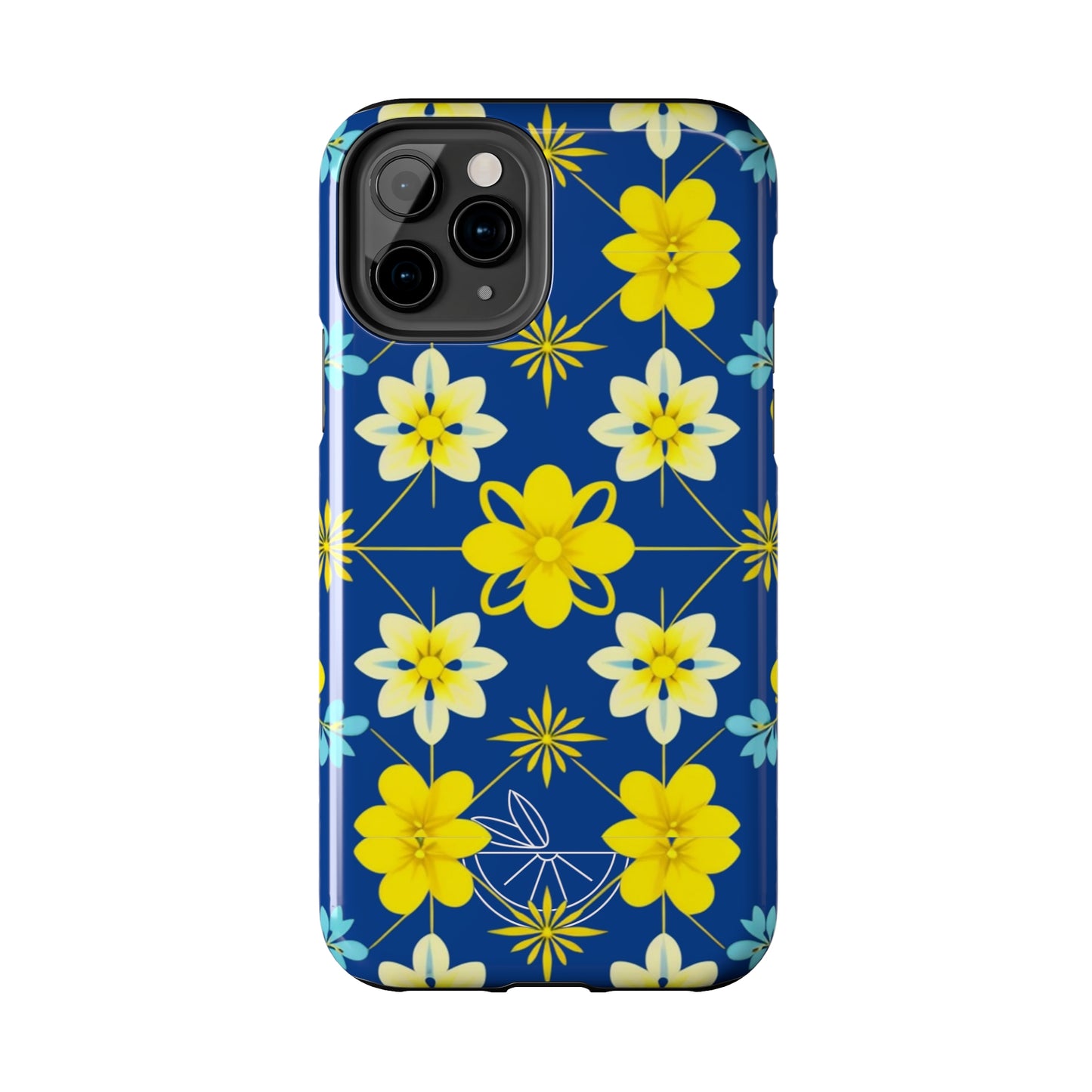 Vintage Yellow Flowers Tough Phone Cases