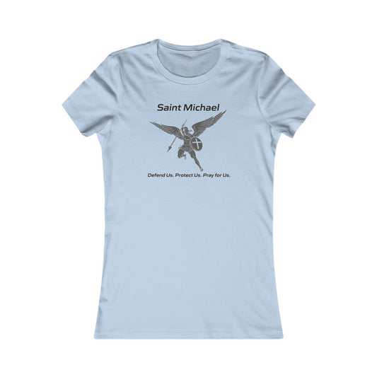 Archangel Saint Michael Women's Favorite Tee