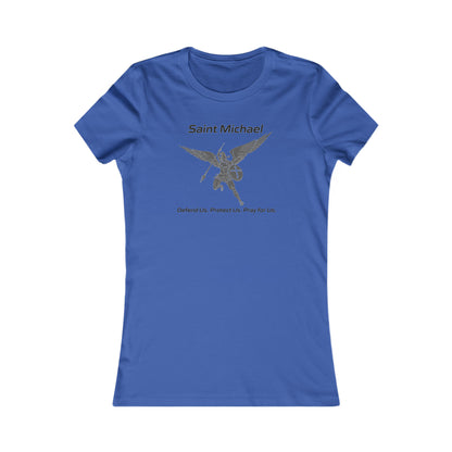 Archangel Saint Michael Women's Favorite Tee