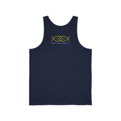 FCF Co. Long Lake Fishing Club Unisex Jersey Tank