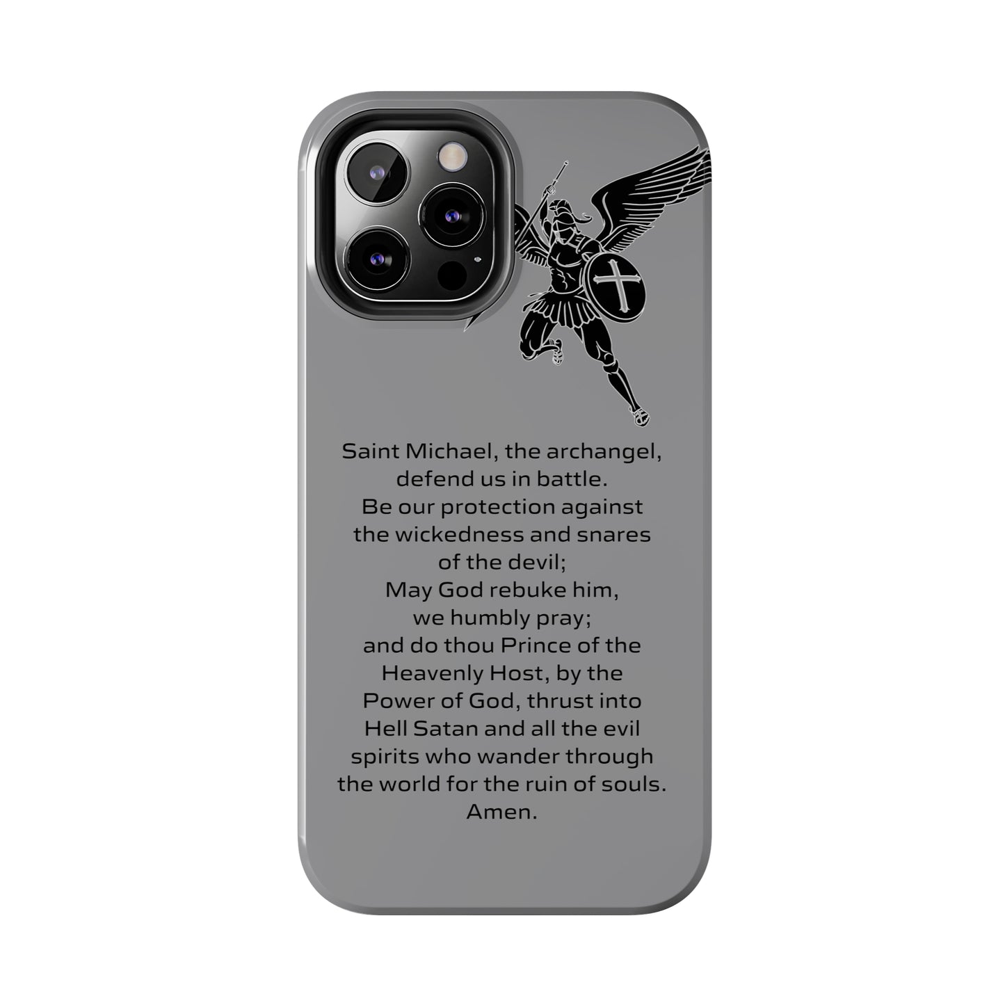 Saint Michael Art Design Tough Phone Cases